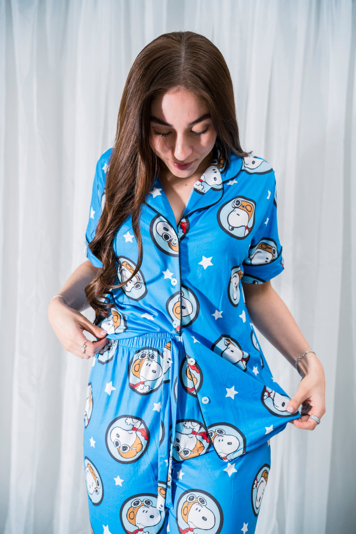 Snoopy Aviador Azul