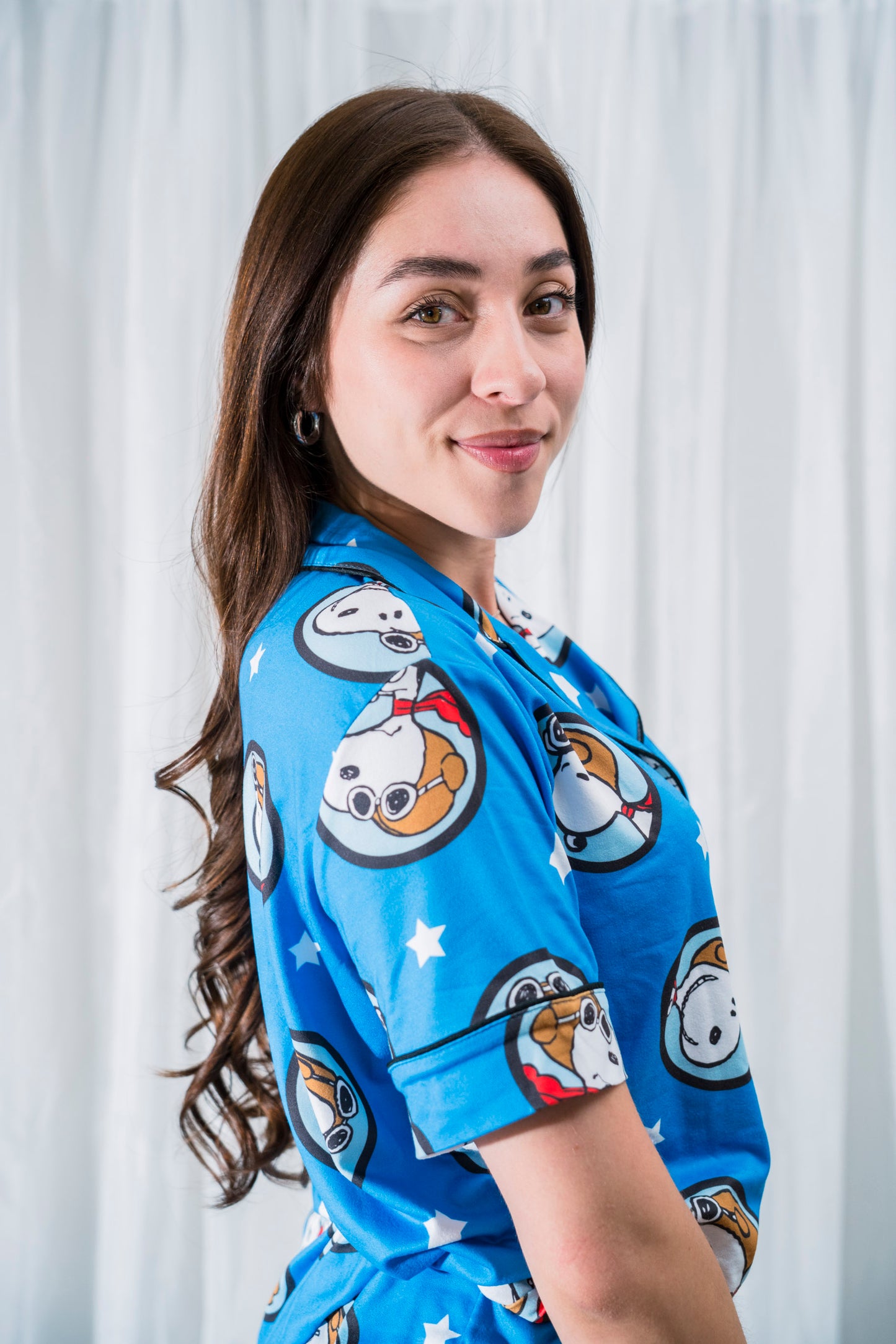Snoopy Aviador Azul