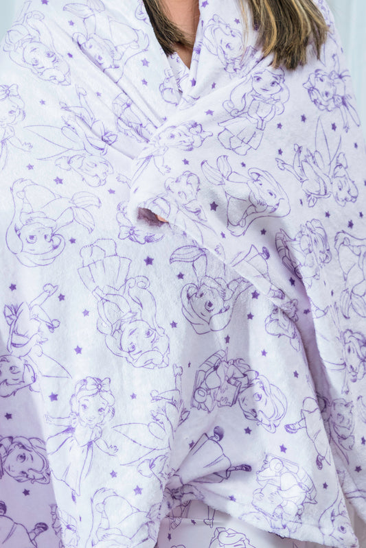 Princesas Bebés Frazada