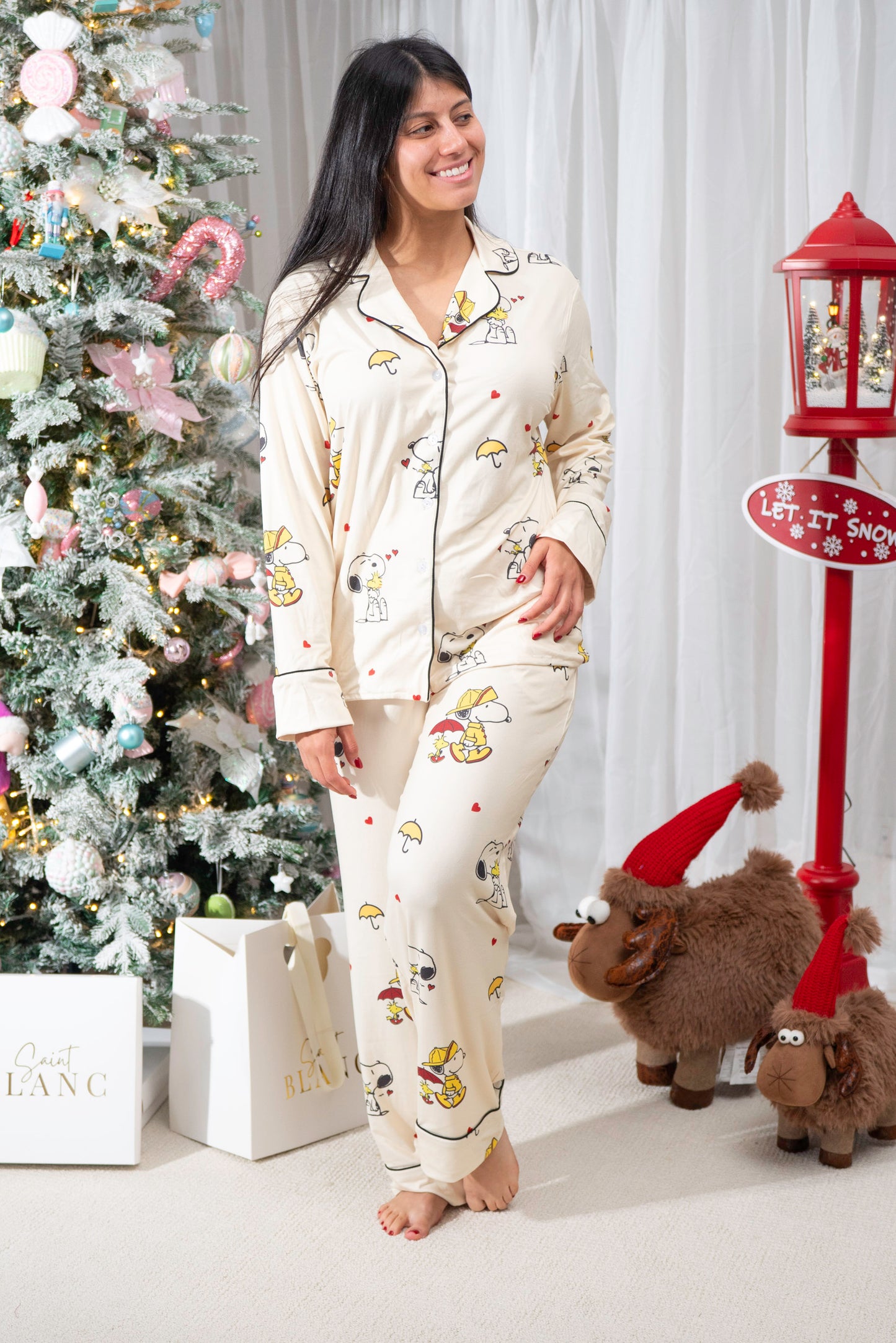 Snoopy Sombrilla Yellow