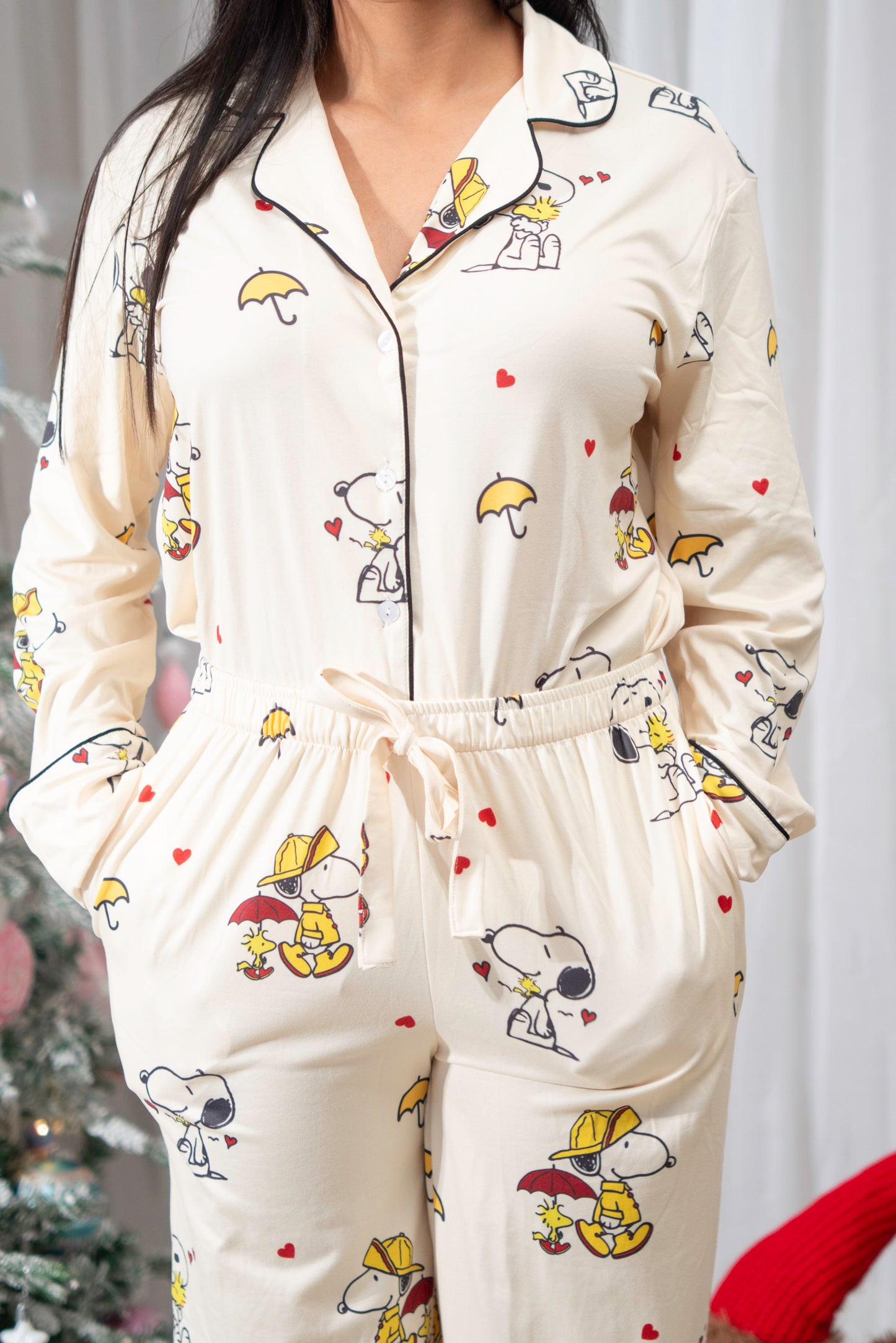 Snoopy Sombrilla Yellow